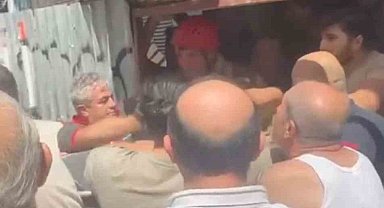 Klima takarken yüksekten düşen işçi için seferber oldular: O anlar kamerada