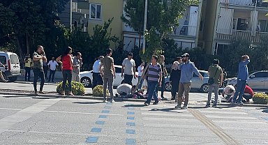 Kontrolden çıkan araç dehşet saçtı