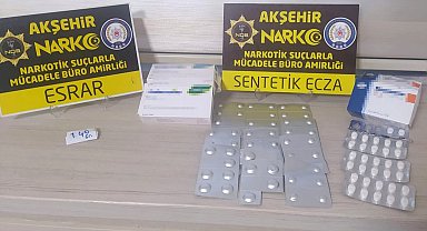 Konya'da uyuşturucu operasyonu: 1 tutuklama