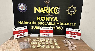 Konya'da uyuşturucu operasyonu
