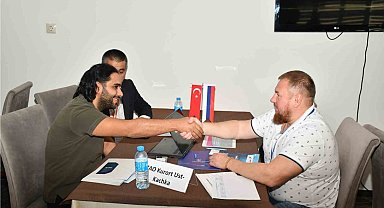 Konyalı sanayiciler Rus firmalar ile ikili iş görüşmesi gerçekleştirdi