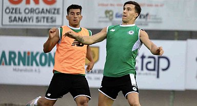 Konyaspor'da yeni transfer Oliveira ilk antrenmanına çıktı