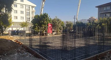Kötekli 'de hayırsever vatandaş tarafından yaptırılacak Cami temeli atıldı