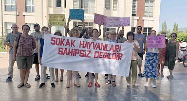 Köyceğiz'de sokak hayvanları için yürüdüler