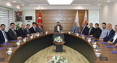 KSO Başkanı Büyükeğen, sanayicilerin taleplerini Bakan Yardımcısı İnan'a iletti