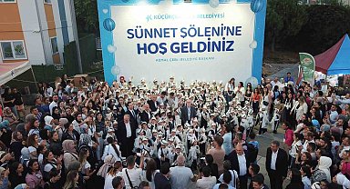Küçükçekmece Belediyesi'nden 505 çocuk için toplu sünnet şöleni