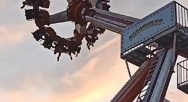 Lunapark'ta korkutan an