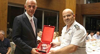 Marmaris Kaymakamı Aksoy, düzenlenen yemekle uğurlandı