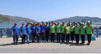 Marmaris'in sokaklarına kadın eli değdi