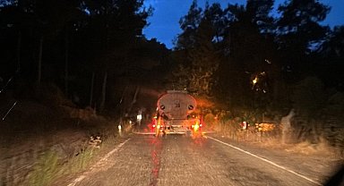 Marmaris'te bugün 7 yıldırım yangınına müdahale edilerek hepsi kontrol altına alındı