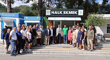 Marmaris'te ikinci halk ekmek büfesi açıldı