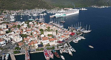 Marmaris'te turizm cenneti oldu