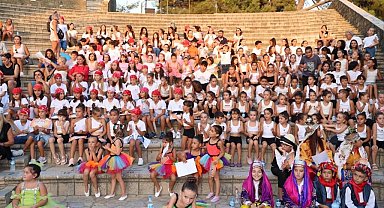 Marmaris'te yaz okullarında eğlenceli kapanış