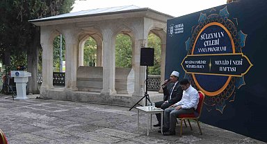 Mevlid'in yazarı Mevlid Kandili'nde kabri başında anıldı