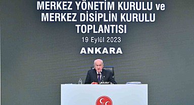 MHP Lideri Bahçeli'den AB ve NATO'ya mesaj: "Bizim için AB bitmiştir"