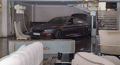 Mobilyacılar Sitesi'nde iş yerine araç giren adam konuştu