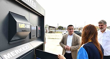 Mustafakemalpaşa'ya mobil atık merkezi