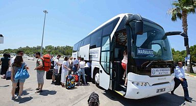 MUTTAŞ Haziran-Ağustos aylarında 307 bin kişi taşıdı