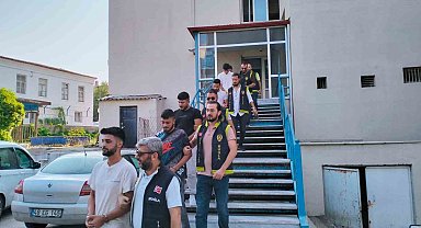 Ormanlık alanda tezgaha düşürüldü
