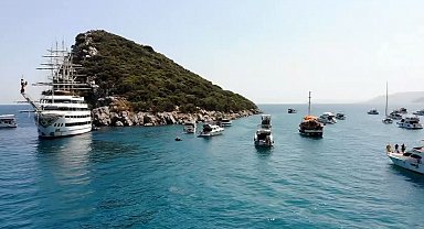 Oruç Reis'in hikayesinin başladığı ada, bugün turistlerin cazibe noktası oldu