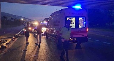 Otomobilin çarptığı bisiklet sürücüsü ağır yaralandı