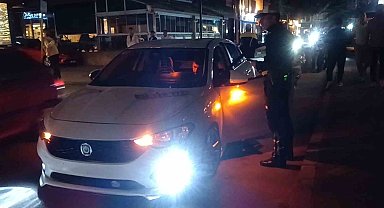 Plakasız sürücü cezadan kurtulamadı