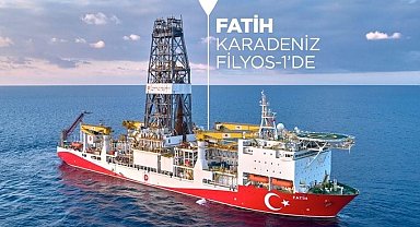 "Fatih" Karadeniz Filyos-1 kuyusunda sondaja başladı