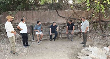 Rektör Türkdoğan, Syedra Antik Kenti'ni inceledi
