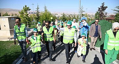 Selçuklu Seyir Tepesi, Dünya Temizlik Günü etkinliğine ev sahipliği yaptı