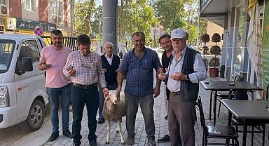 Servisçiler dualar edip kurban keserek sezona başladı