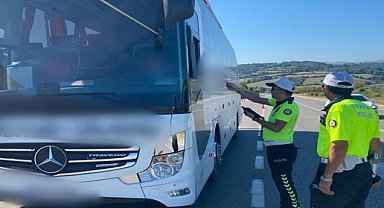 Sinop polisinden düzensiz göçmen uygulaması
