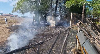Sinop'ta çıkan eş zamanlı yangınlar korkuttu