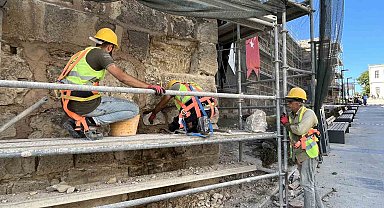 Sinop'ta kale surları ve saat kulesi restorasyonu