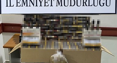 Sinop'ta sigara kaçakçılarına operasyon: 1 gözaltı