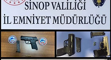 Sinop'ta şok uygulama: 3 gözaltı