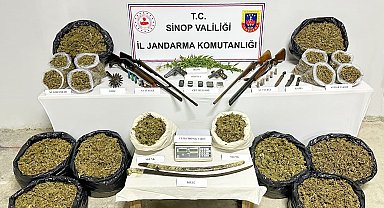 Sinop'ta uyuşturucu operasyonu:1 gözaltı