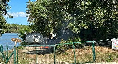 Sinop'ta yangın ihbarı paniğe neden oldu