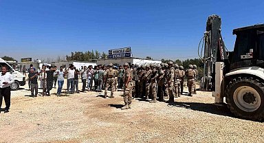Suruç'ta kaçak galericiler sitesinin yıkımında gerginlik yaşandı