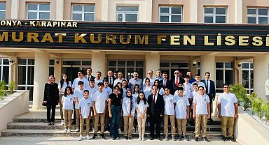 TBMM Çevre Komisyonu Başkanı Kurum, adının verildiği okulu ziyaret etti