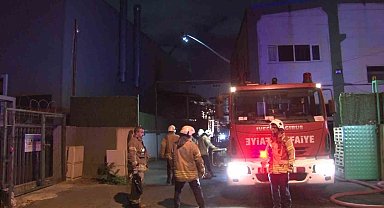 Tuzla'da madeni yağ fabrikasında yangın