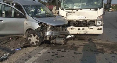 Tuzla'da trafik kazası: 2 yaralı