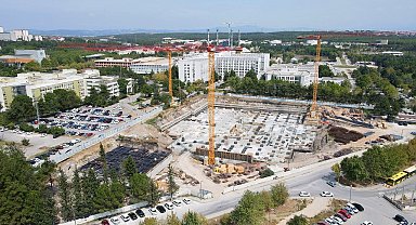 Uludağ Üniversitesi şantiyeye döndü...