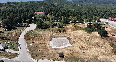 Uludağ'da 1. Derece sit alanına çakıl taşları döküldü