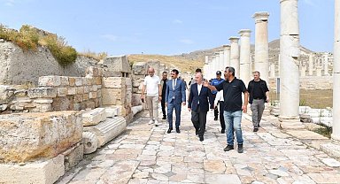 Vali Coşkun ilçe ziyaretlerine Sarayköy ve Buldan'dan başladı