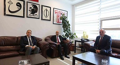 Vali Demirtaş'tan Başkan Sertaslan'a ziyaret