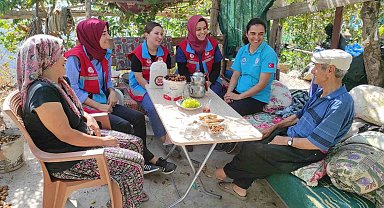Vefa Sosyal Destek Grubu 1 haftada 65 haneyi ziyaret edip 108 faaliyet gerçekleştirdi