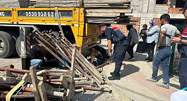 Vincin halatı kopunca baş üstü yere çakıldı