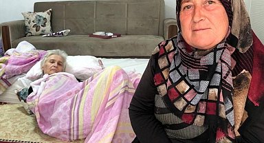 Yatalak Sayide teyzenin imdadını Başkan Alinur Aktaş duydu
