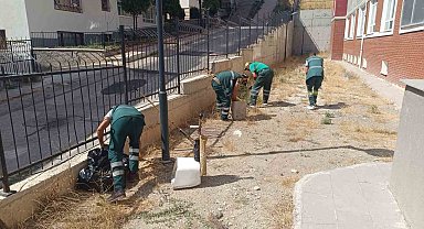 Yeni eğitim dönemi için okullar temizlendi