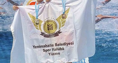 Yenimahalle Belediyesi'nin sporcuları rakiplerine göz açtırmadı